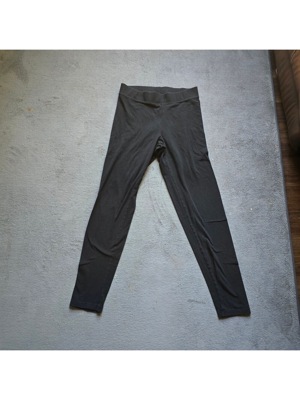 Victoria's Secret PINK Black YogaLeggings Womens Size Medium Stretch Activewear